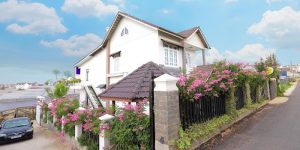 Villa Đà Lạt D478 - Khuôn viên sân vườn xanh, nhiều loài hoa rực